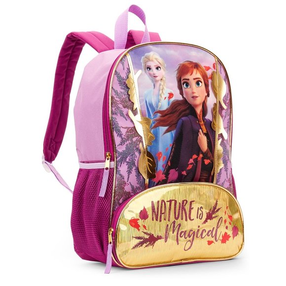 Disney Frozen 2 Elsa Anna Backpack School Book Bag - Picture 3 of 3